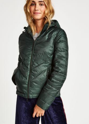addington lightweight down padded jacket